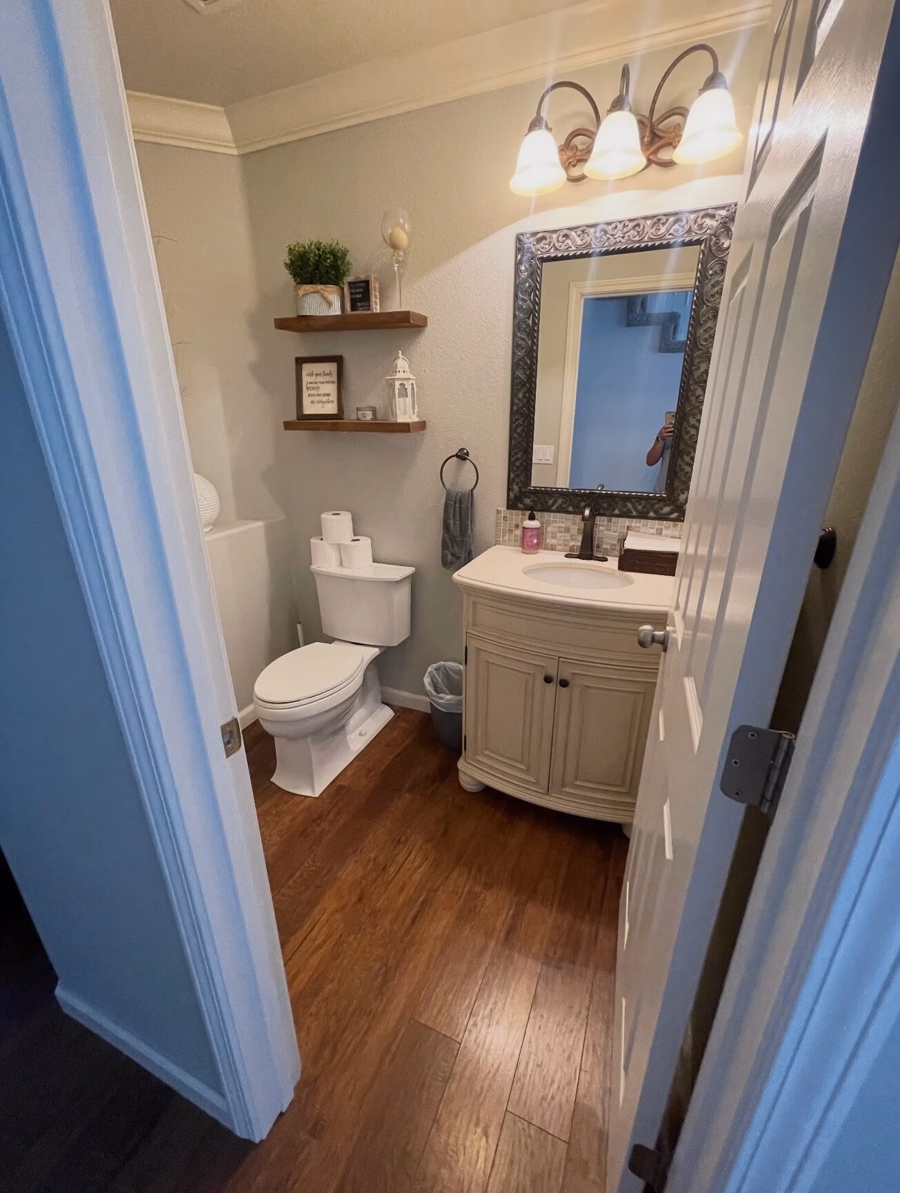 bathroom before remodel